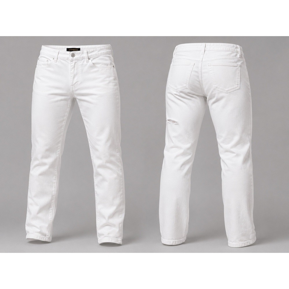 Ralph Lauren POLO  Golf Pants Womens 4 White Straight Leg  Mid Rise 31" Preppy